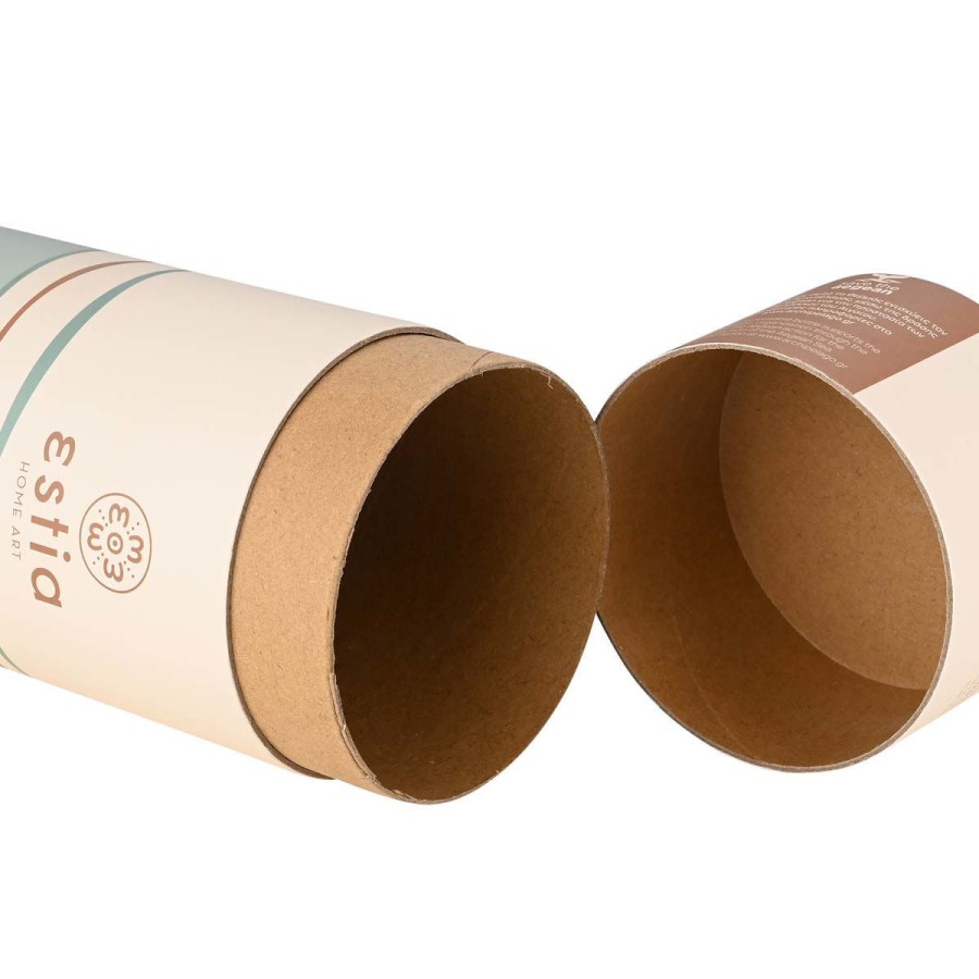 Estia Travel Cup Ποτήρι Θερμός με Καλαμάκι Save The Aegean 500ml Ecozen Horizon