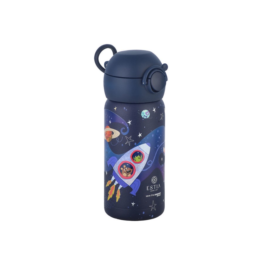 Estia Παιδικό Μπουκάλι Θερμός Wonder Bottle Save the Aegean 350ml Solar Jump