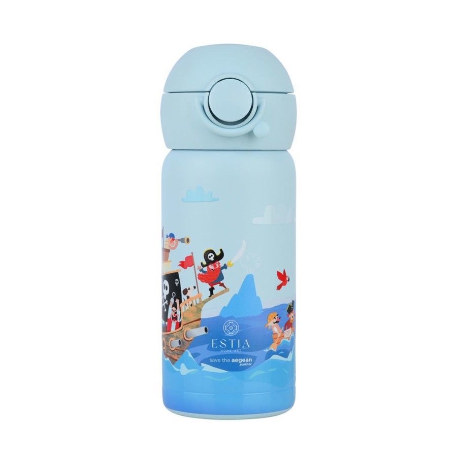 Estia Παιδικό Μπουκάλι Θερμός Wonder Bottle Save the Aegean 350ml Treasure Quest
