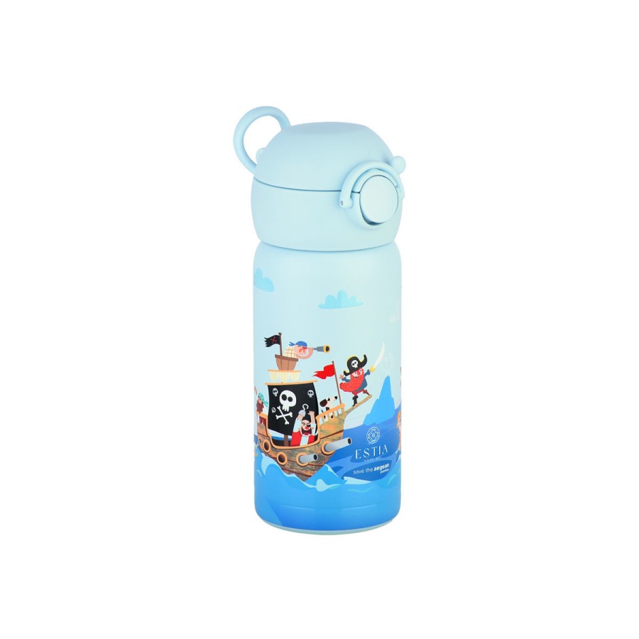 Estia Παιδικό Μπουκάλι Θερμός Wonder Bottle Save the Aegean 350ml Treasure Quest