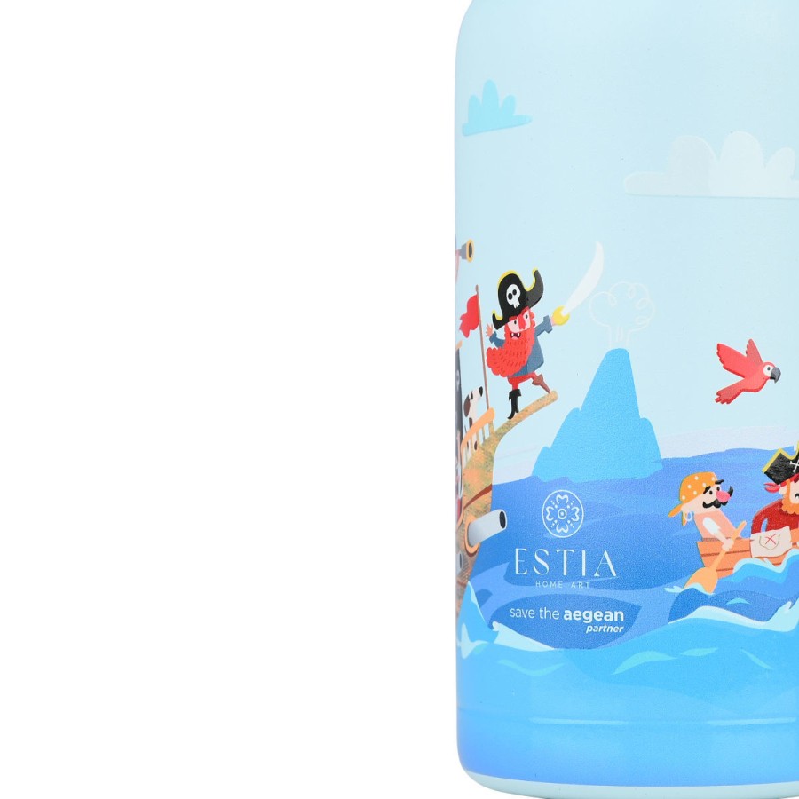 Estia Παιδικό Μπουκάλι Θερμός Wonder Bottle Save the Aegean 350ml Treasure Quest