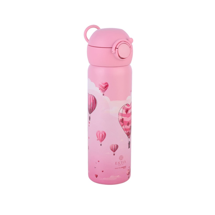 Estia Παιδικό Μπουκάλι Θερμός Wonder Bottle Save the Aegean 500ml Love Ascend