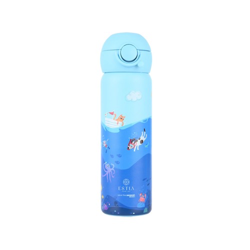 Estia Παιδικό Μπουκάλι Θερμός Wonder Bottle Save the Aegean 500ml Ocean Play