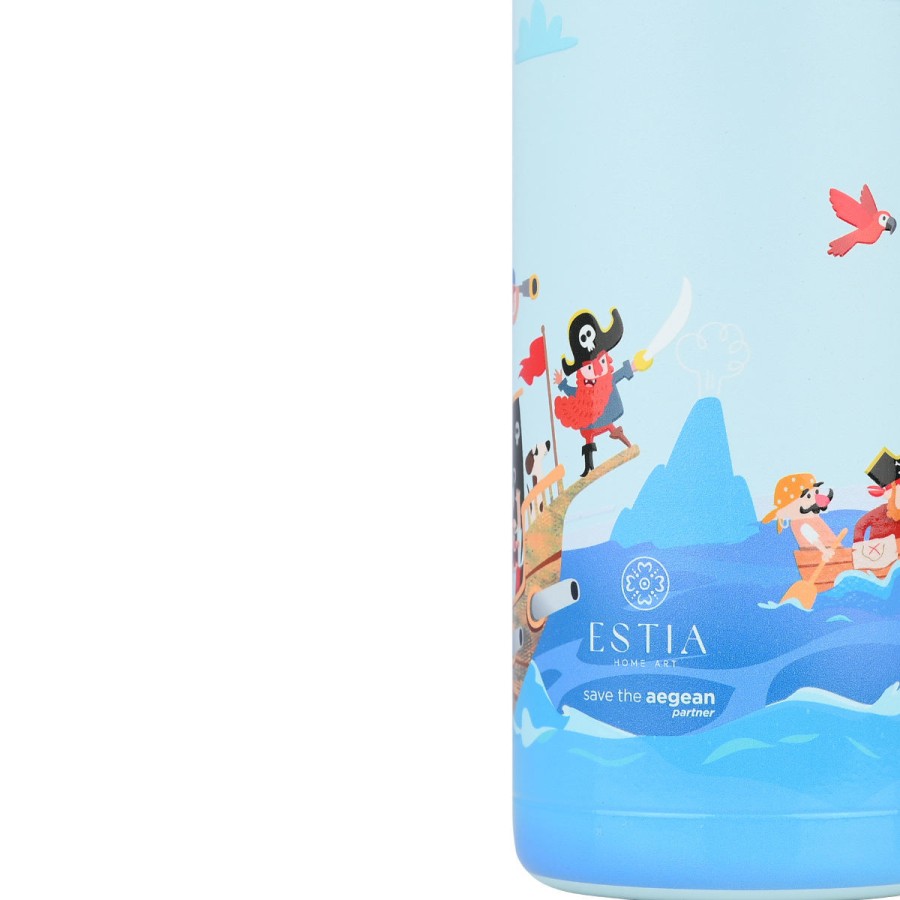 Estia Παιδικό Μπουκάλι Θερμός Wonder Bottle Save the Aegean 500ml Treasure Quest