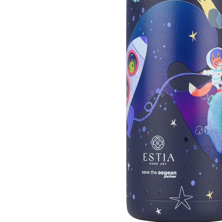 Estia Παιδικό Μπουκάλι Θερμός Wonder Bottle Save the Aegean 500ml Solar Jump