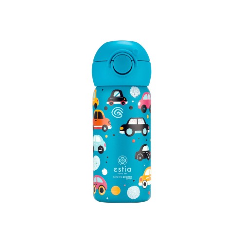 Estia Παιδικό Θερμός Wonder Bottle Save the Aegean 350ml Cars