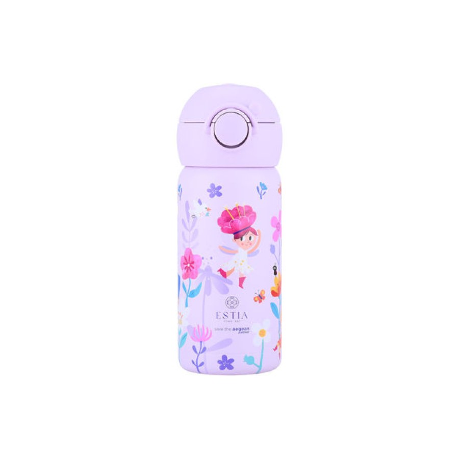 Estia Παιδικό Μπουκάλι Θερμός Wonder Bottle Save the Aegean 350ml Fairy Tales
