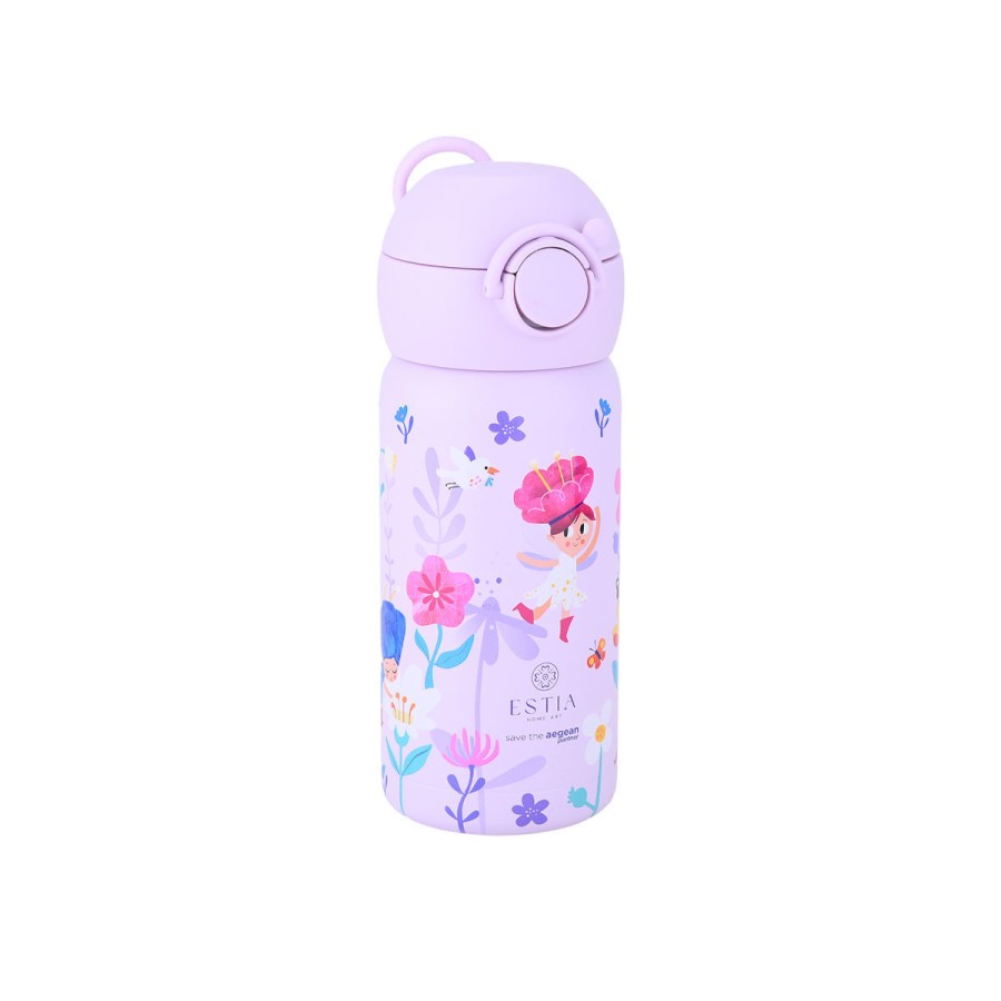 Estia Παιδικό Μπουκάλι Θερμός Wonder Bottle Save the Aegean 350ml Fairy Tales