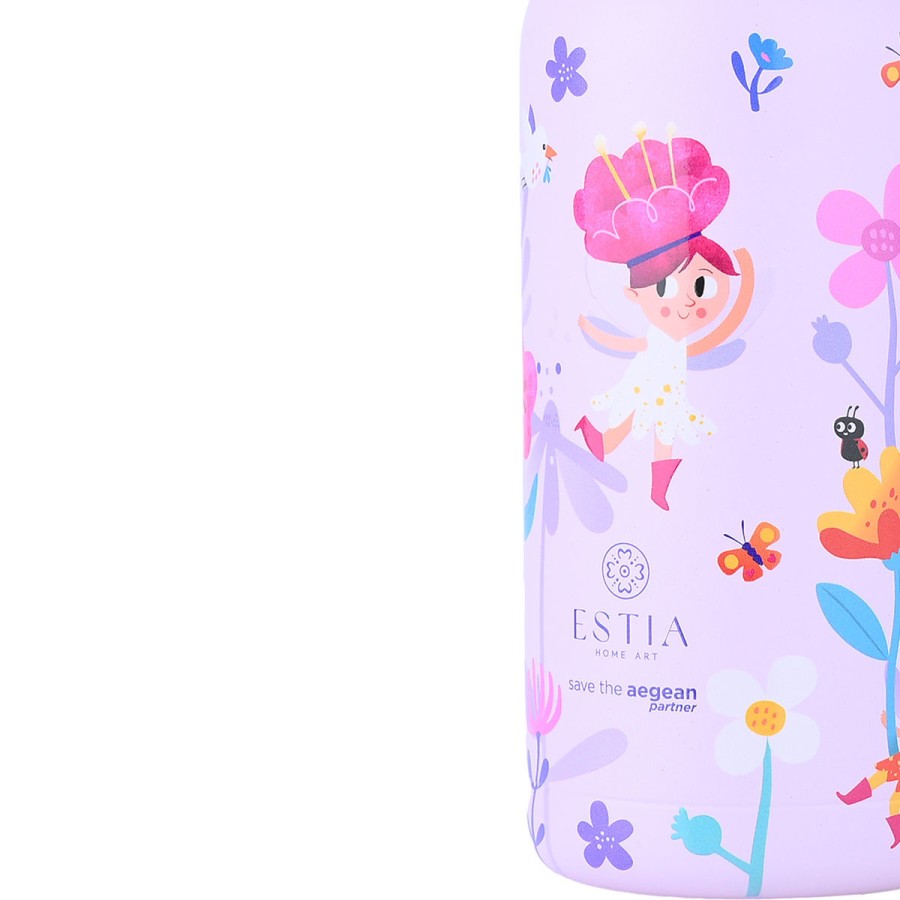 Estia Παιδικό Μπουκάλι Θερμός Wonder Bottle Save the Aegean 350ml Fairy Tales