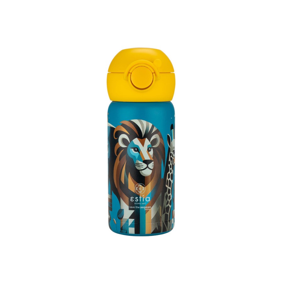 Estia Παιδικό Θερμός Wonder Bottle Save the Aegean 350ml Jungle