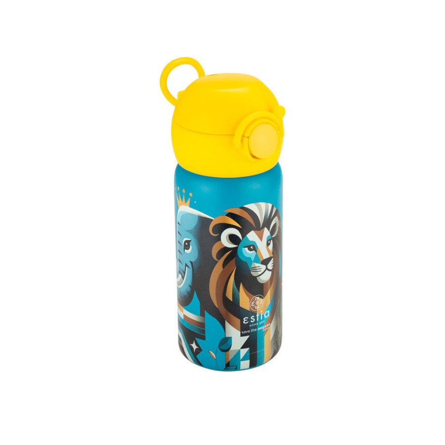 Estia Παιδικό Θερμός Wonder Bottle Save the Aegean 350ml Jungle