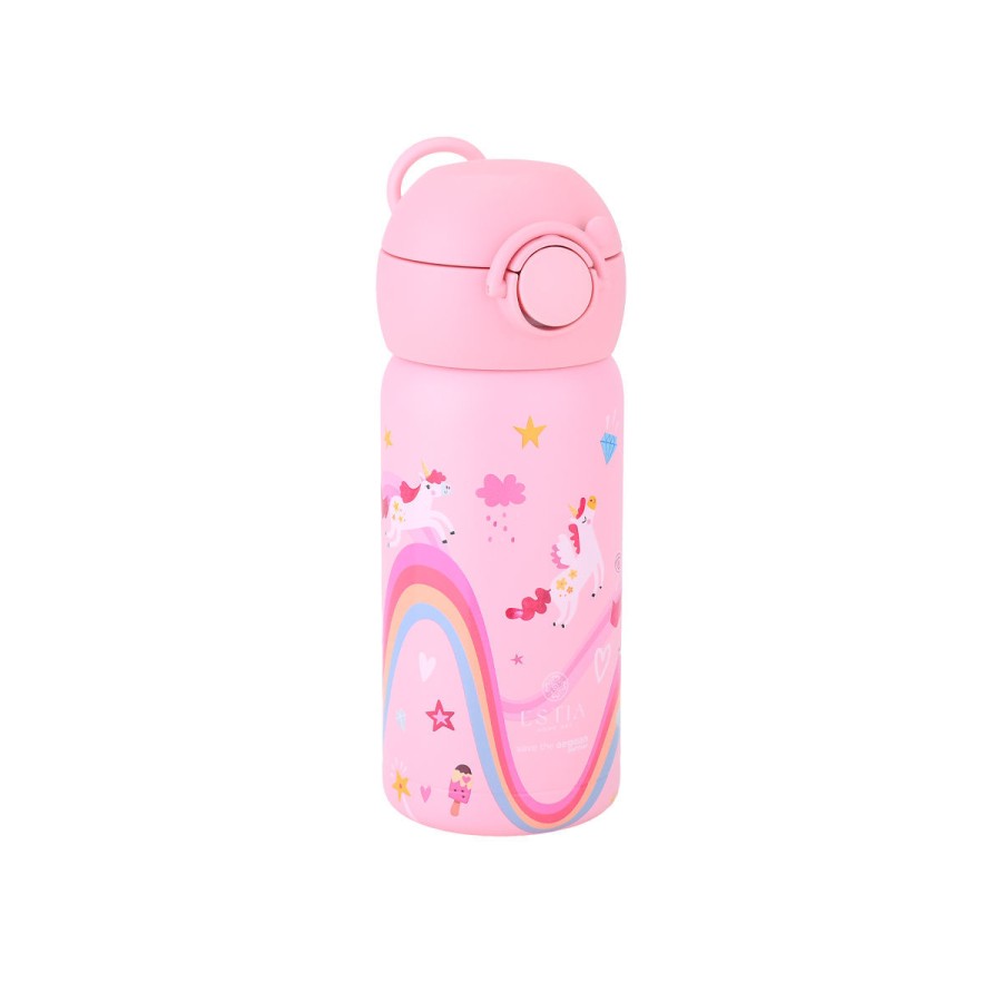 Estia Παιδικό Μπουκάλι Θερμός Wonder Bottle Save the Aegean 350ml Rainbow Dreams