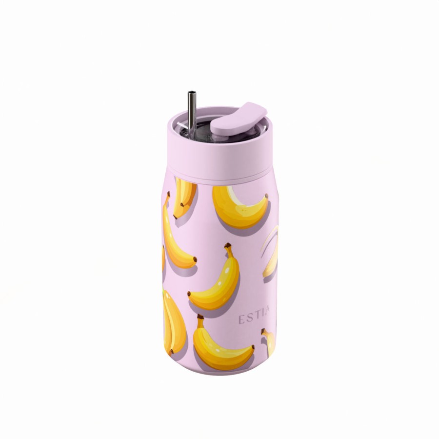 Estia Ποτήρι Θερμός Lens Save The Aegean 360ml Banana Mood