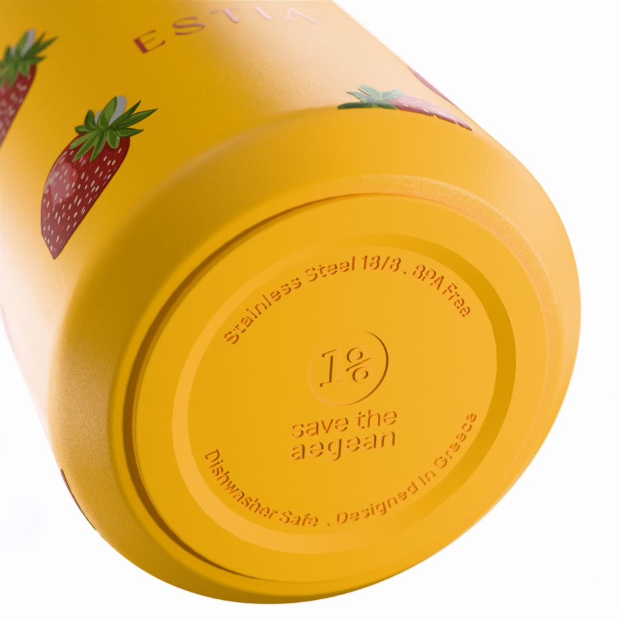 Estia Ποτήρι Θερμός Lens Save The Aegean 360ml Berry Bright