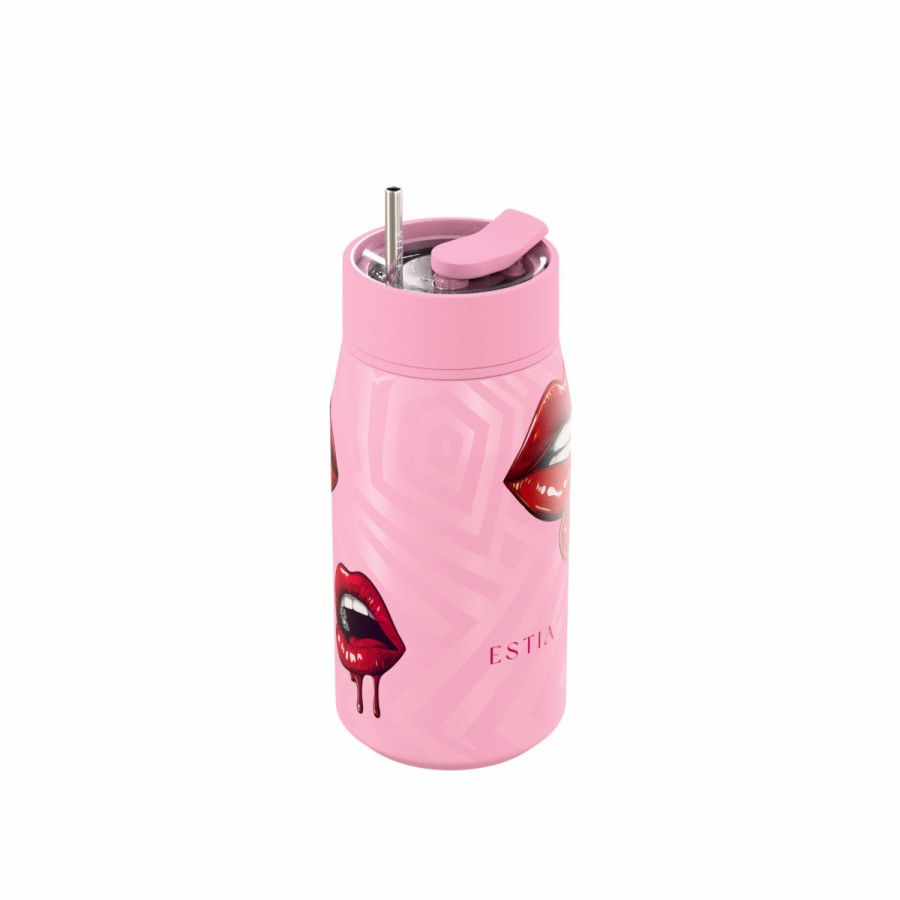 Estia Ποτήρι Θερμός Lens Save The Aegean 360ml Blush Pop