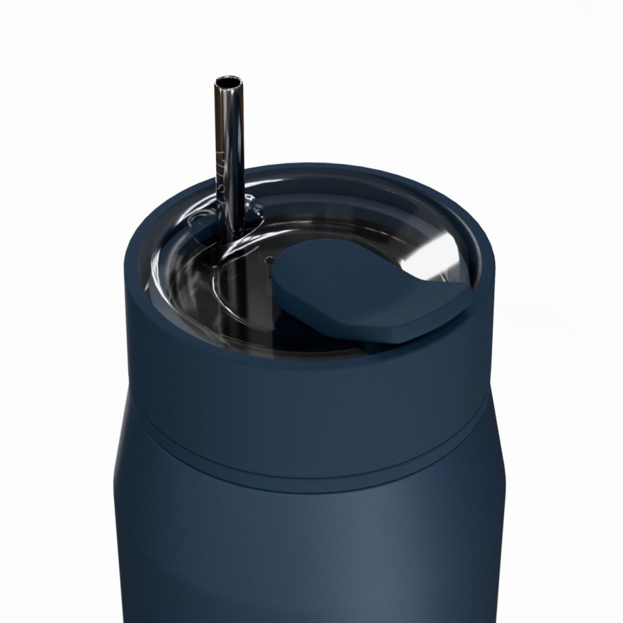 Estia Ποτήρι Θερμός Lens Save The Aegean 360ml Indigo
