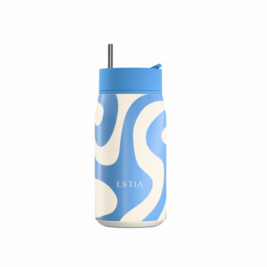 Estia Ποτήρι Θερμός Lens Save The Aegean 360ml Ocean Waves