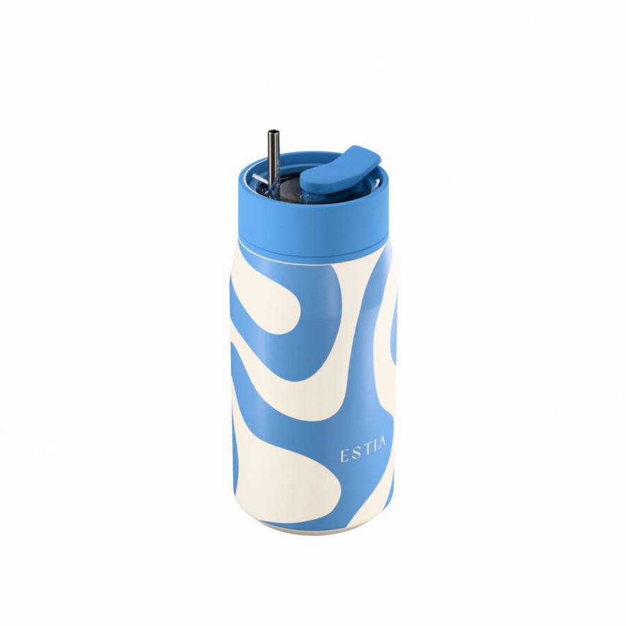 Estia Ποτήρι Θερμός Lens Save The Aegean 360ml Ocean Waves