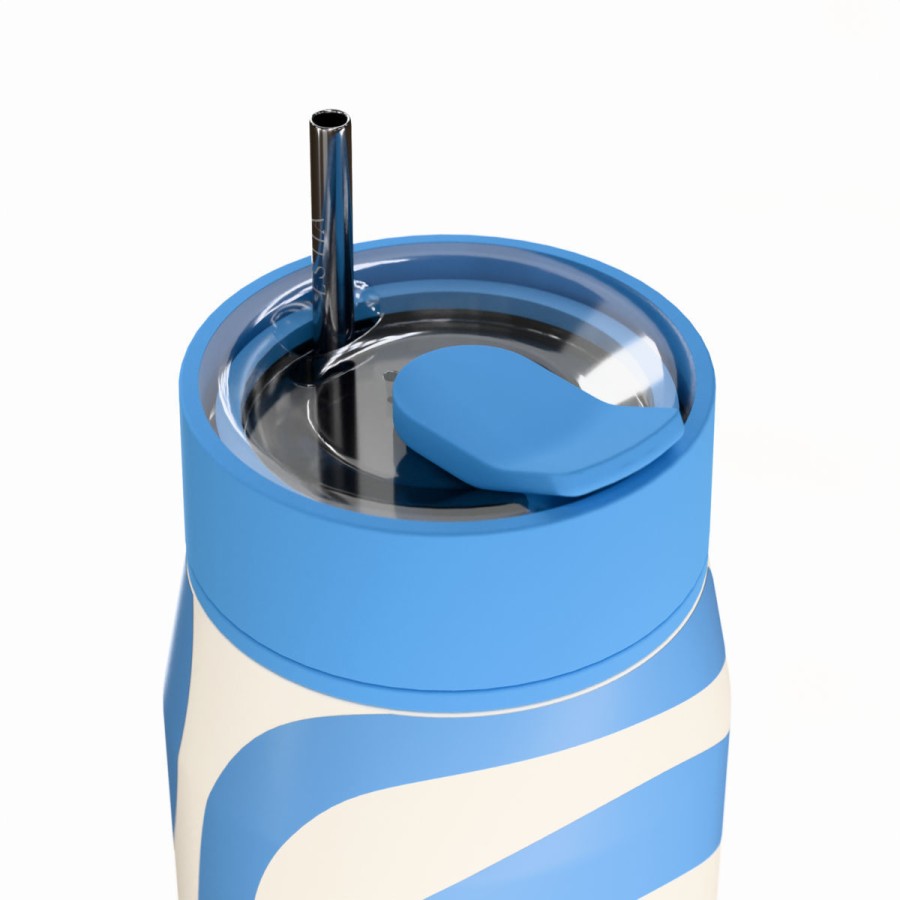 Estia Ποτήρι Θερμός Lens Save The Aegean 360ml Ocean Waves