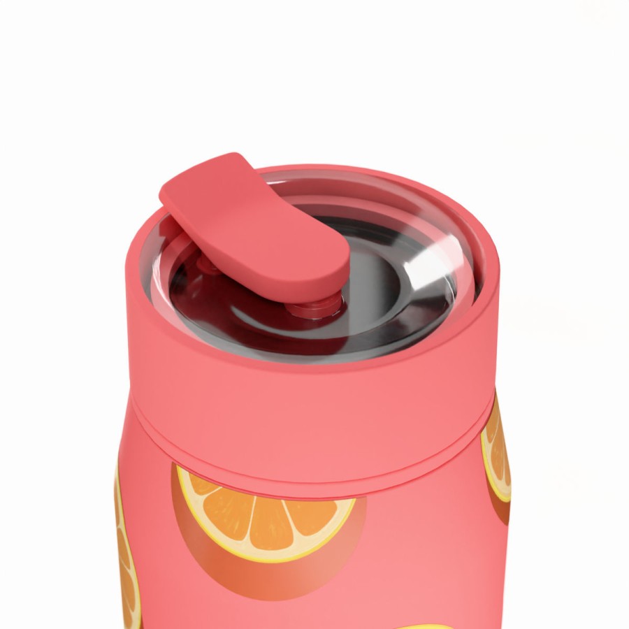 Estia Ποτήρι Θερμός Lens Save The Aegean 360ml Orange Pop