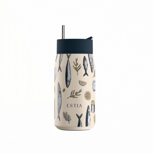 Estia Ποτήρι Θερμός Lens Save The Aegean 360ml Salt Life