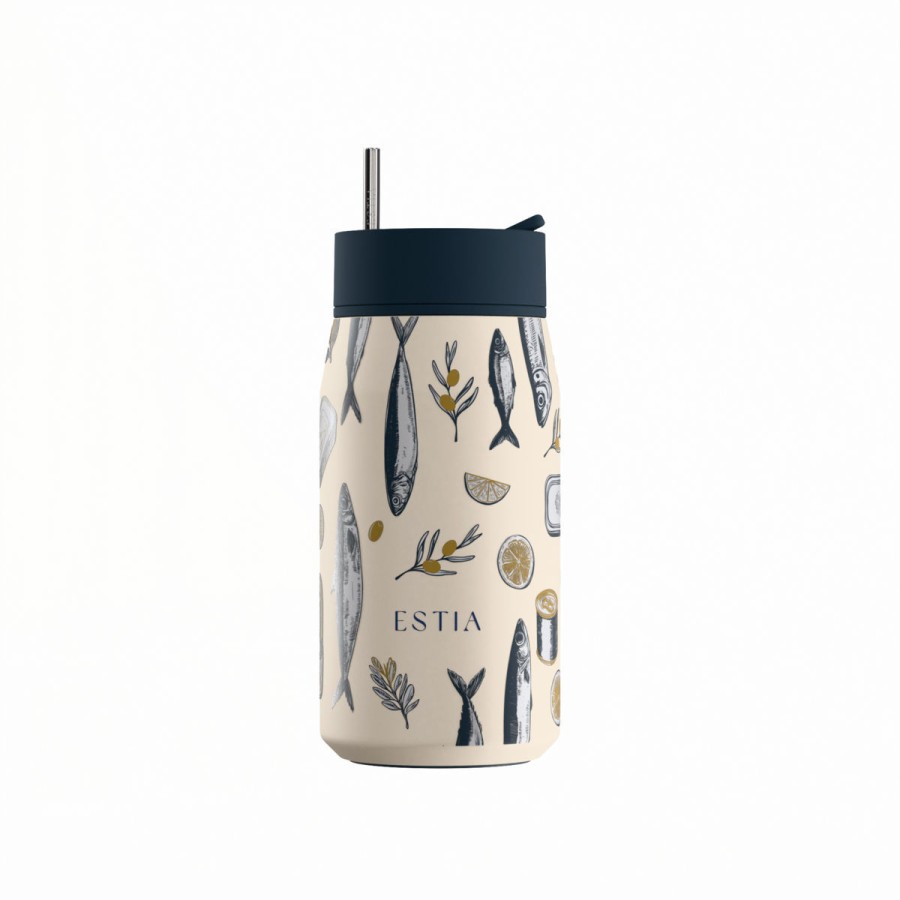 Estia Ποτήρι Θερμός Lens Save The Aegean 360ml Salt Life