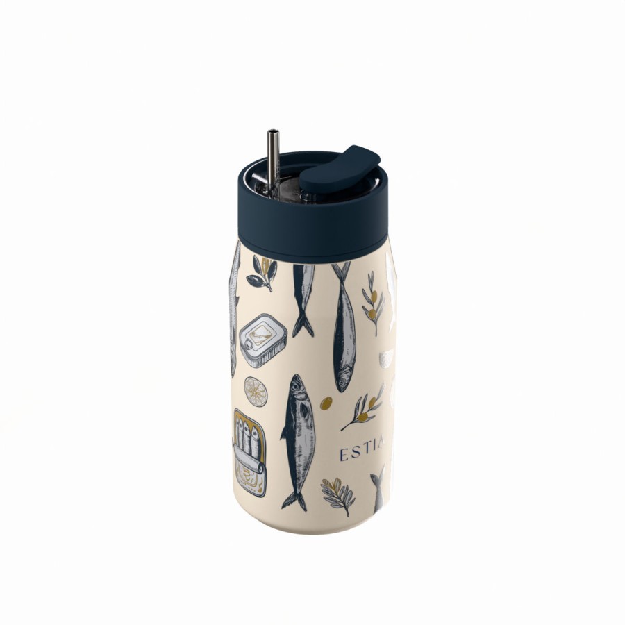 Estia Ποτήρι Θερμός Lens Save The Aegean 360ml Salt Life