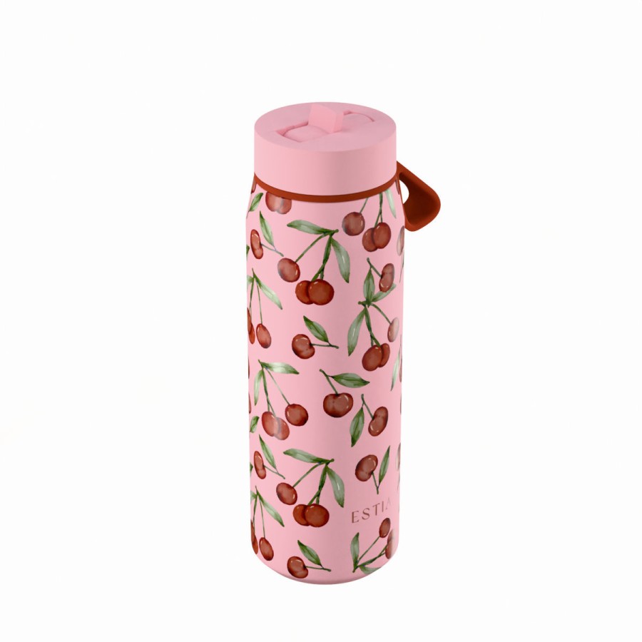 Estia Ποτήρι Θερμός Pulse Save The Aegean 500ml Cherry Rose