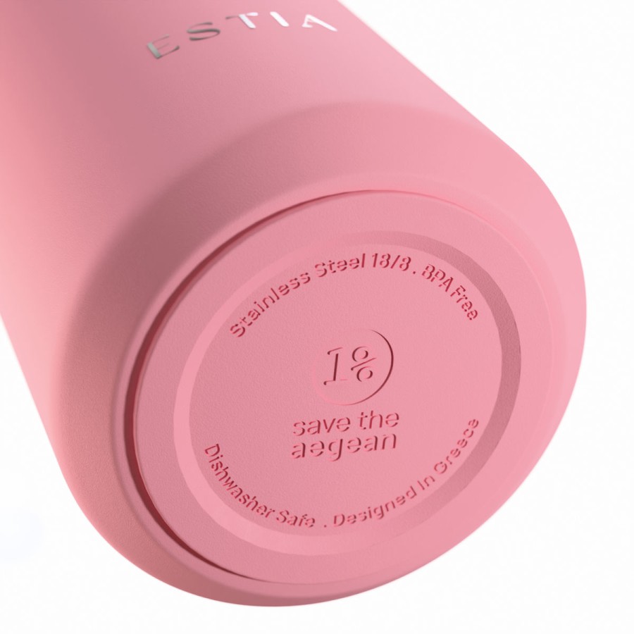 Estia Ποτήρι Θερμός Pulse Save The Aegean 800ml Rose