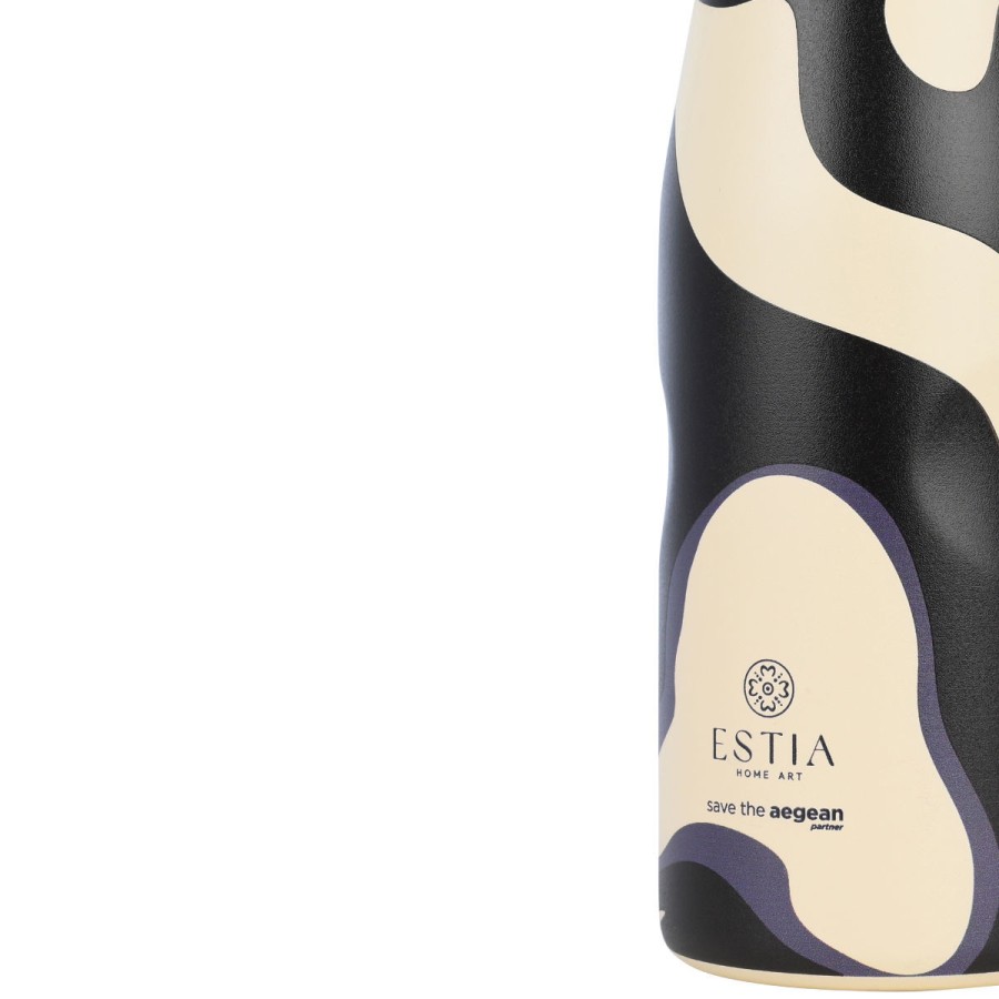 Estia Μπουκάλι Θερμός Travel Flask Save The Aegean 500ml Bold Drift