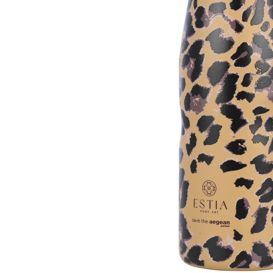 Estia Μπουκάλι Θερμός Travel Flask Save The Aegean 500ml Spotted Prowl