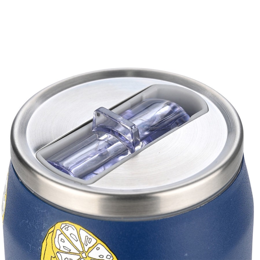 Estia Travel Cup Ποτήρι Θερμός με Καλαμάκι Save The Aegean 500ml Citrus Infusion
