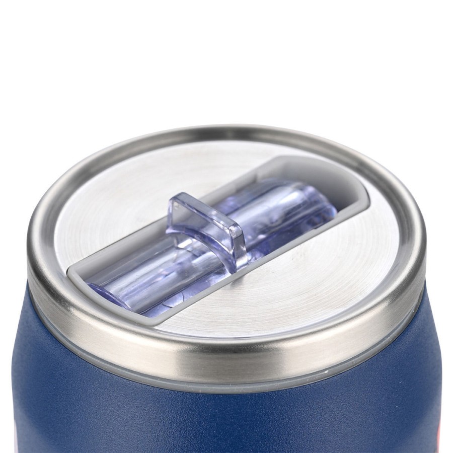 Estia Travel Cup Ποτήρι Θερμός με Καλαμάκι Save The Aegean 500ml Vibrant Vortex