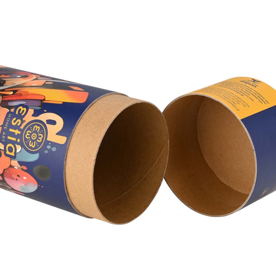 Estia Travel Cup Ποτήρι Θερμός με Καλαμάκι Save The Aegean 500ml Vibrant Vortex