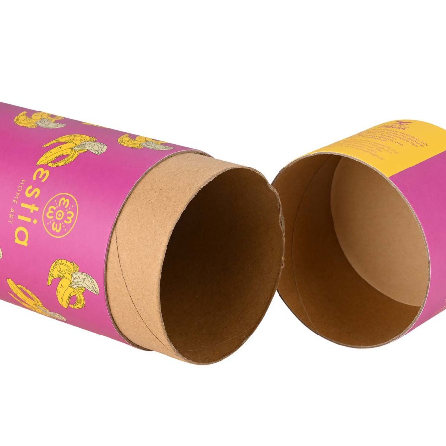 Estia Travel Flask Μπουκάλι Θερμός Save The Aegean 500ml Banana Swirl