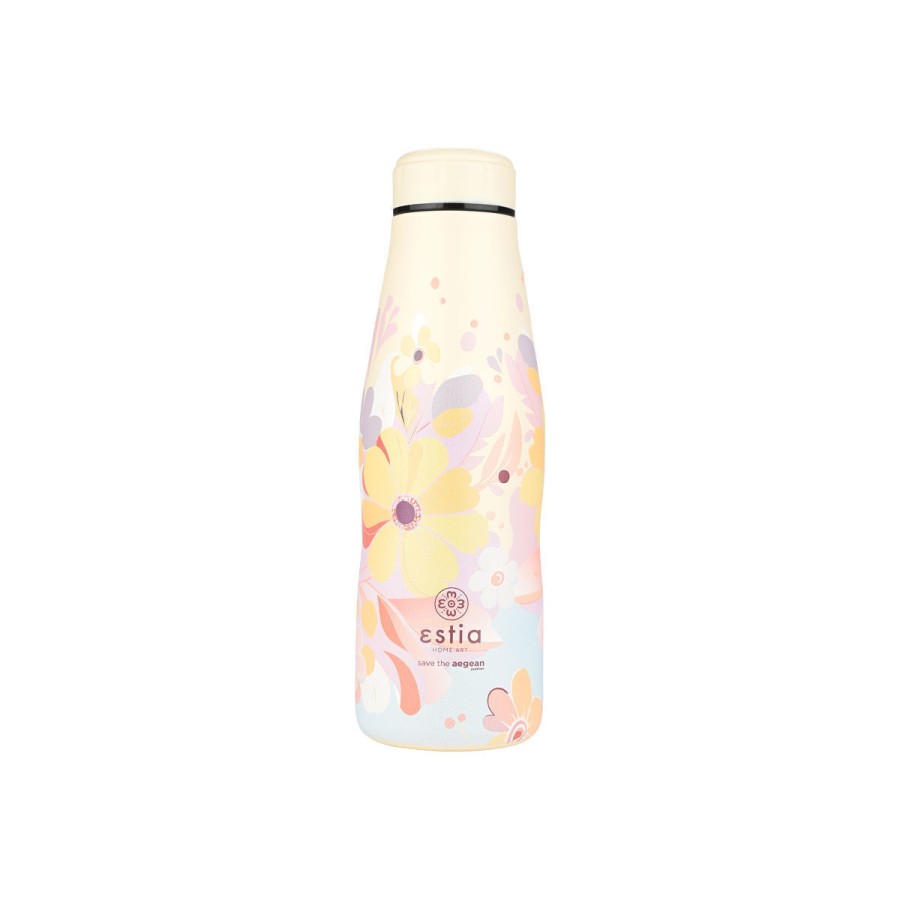 Estia Travel Flask Μπουκάλι Θερμός Save The Aegean 500ml Spring Sonata