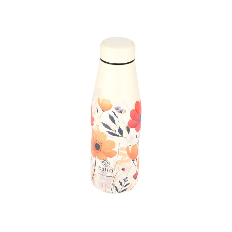 Estia Travel Flask Μπουκάλι Θερμός Save The Aegean 500ml Summer Reverie