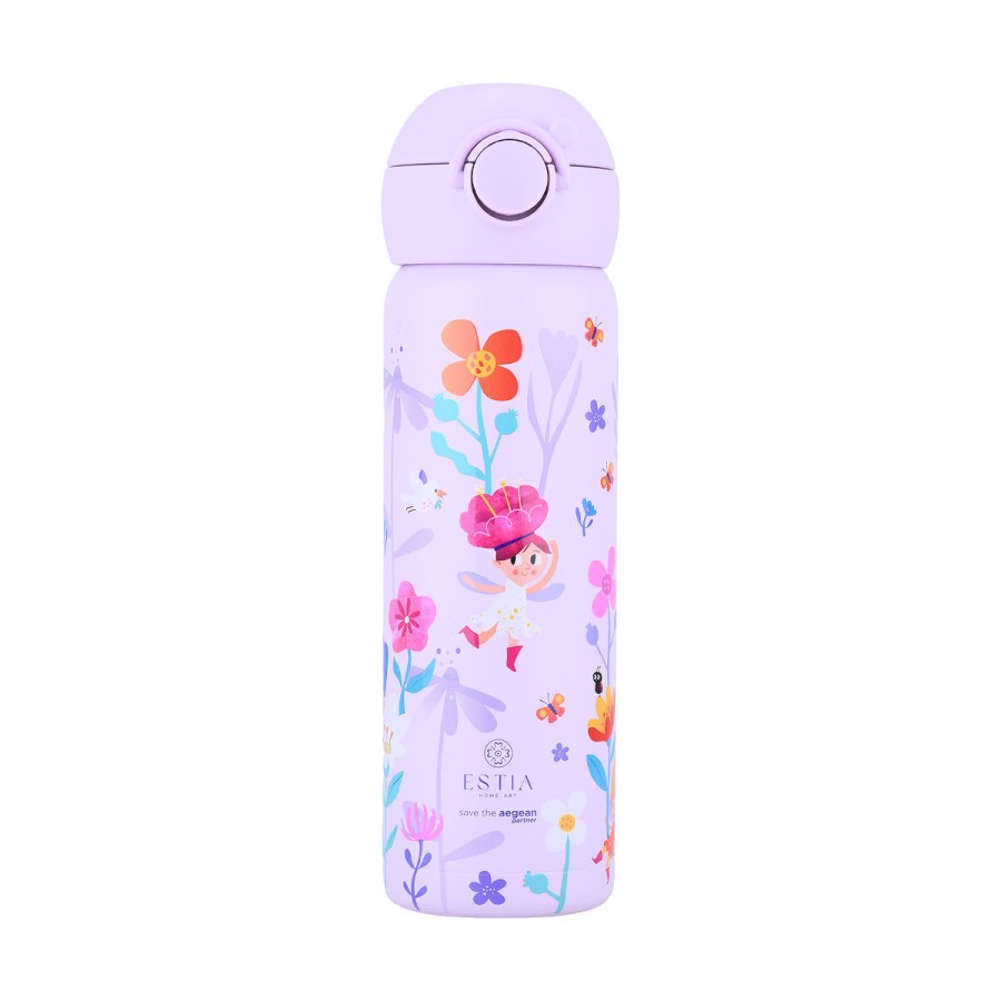 Estia Παιδικό Μπουκάλι Θερμός Wonder Bottle Save the Aegean 500ml Fairy Tales