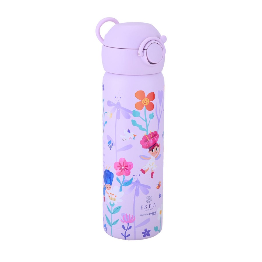Estia Παιδικό Μπουκάλι Θερμός Wonder Bottle Save the Aegean 500ml Fairy Tales