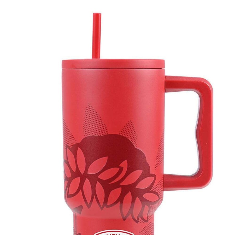 Estia Ποτήρι Straw Tumbler XL Olympiacos BC Edition 900ml