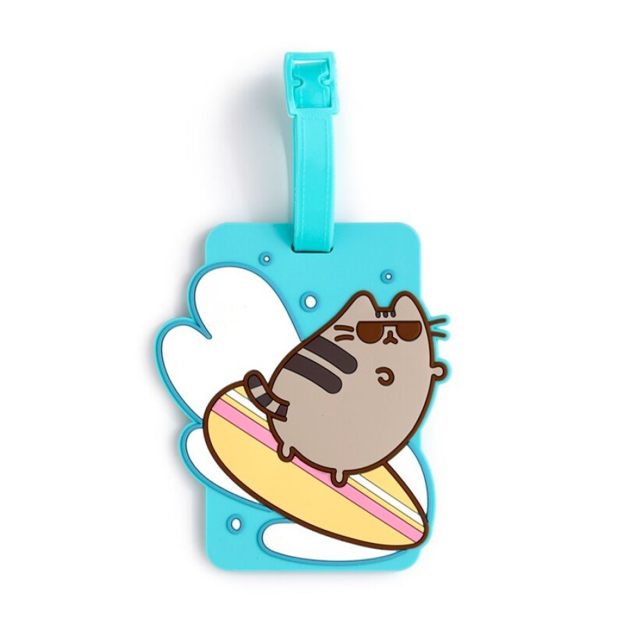 Ετικέτα Αποσκευών Puckator Pusheen the Cat Surfer PVC Tag