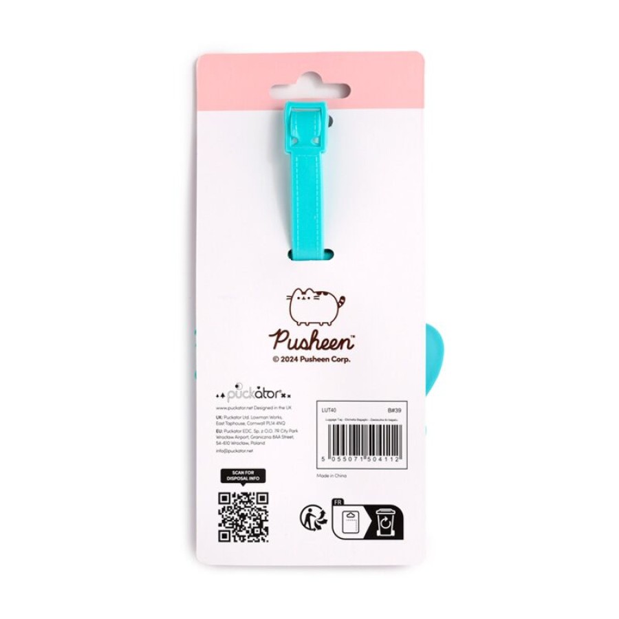 Ετικέτα Αποσκευών Puckator Pusheen the Cat Surfer PVC Tag