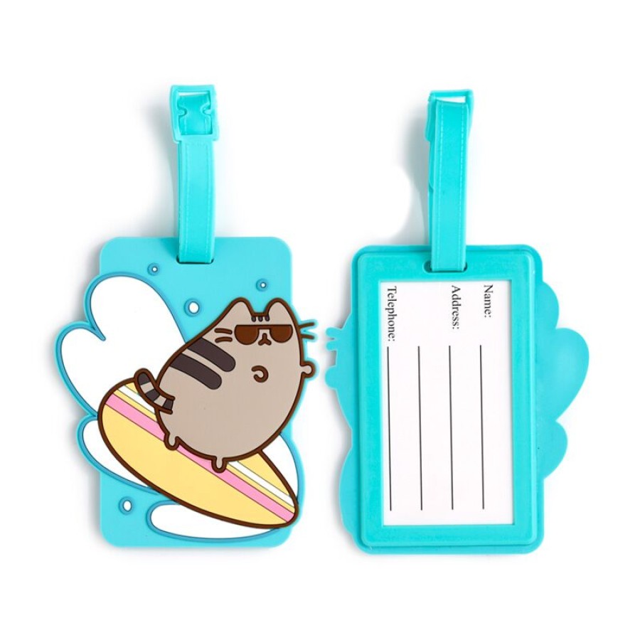 Ετικέτα Αποσκευών Puckator Pusheen the Cat Surfer PVC Tag