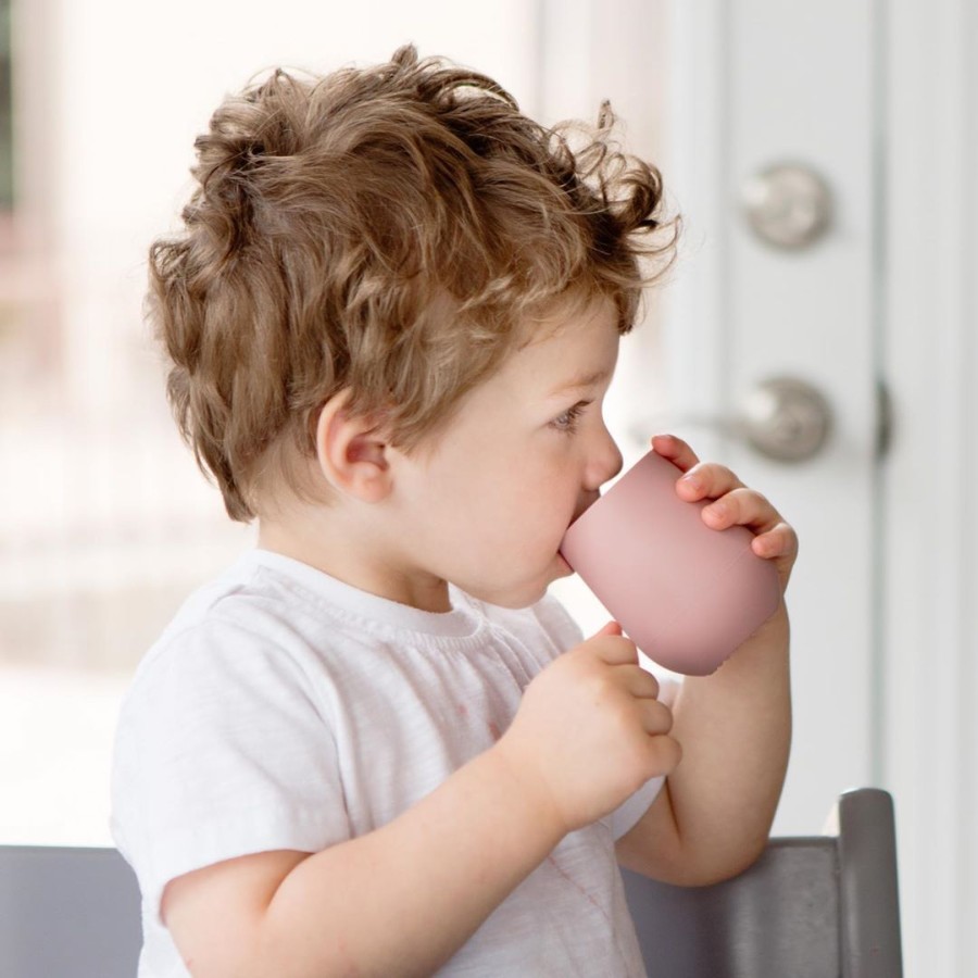 Ezpz Παιδικό Εκπαιδευτικό Ποτήρι Mini Cup Blush 118ml