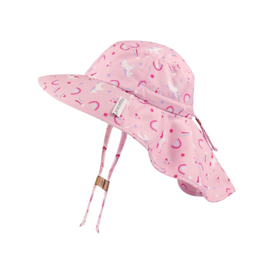 FlapJackKids Παιδικό Καπέλο Cape Sunhat Unicorn με Αντιηλιακή Προστασία UPF50