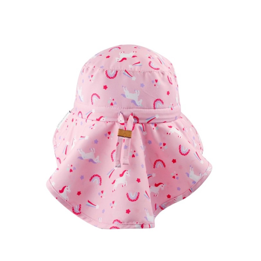 FlapJackKids Παιδικό Καπέλο Cape Sunhat Unicorn με Αντιηλιακή Προστασία UPF50
