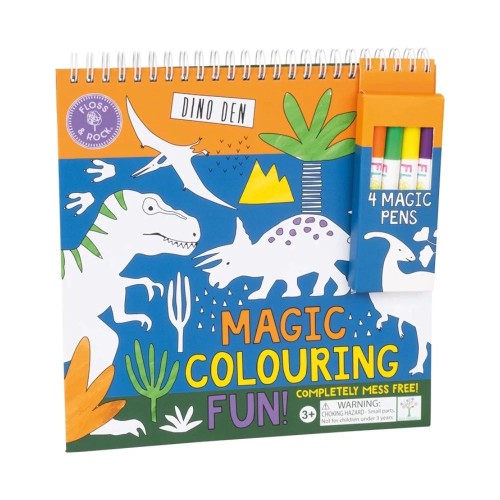 Floss & Rock Παιχνίδι Ζωγραφικής Magic Colouring Fun Δεινόσαυροι