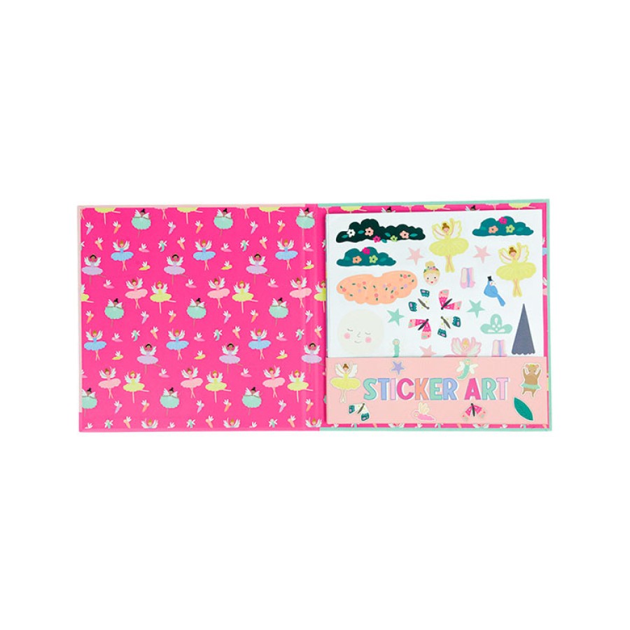 Floss & Rock Παιχνίδι με Αυτοκόλλητα Sticker Art Μαγεμένο Μπαλέτο