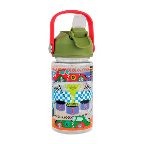 Floss & Rock Παιδικό Παγούρι Tritan 450ml Αυτοκίνητα