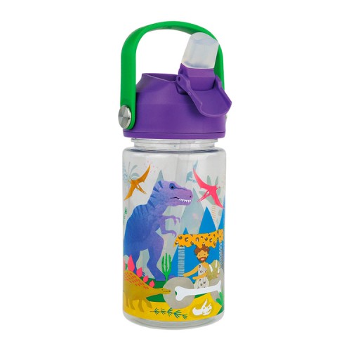 Floss & Rock Παιδικό Παγούρι Tritan 450ml Δεινόσαυροι